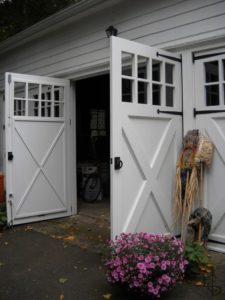 Dual Open Shed Door options