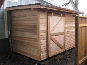 lean to shed construction