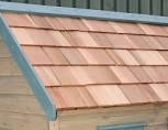cedar tile shed roofing materials