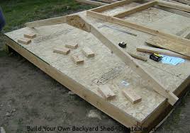 shed roof building wood jig