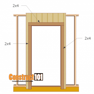 build a single shed door