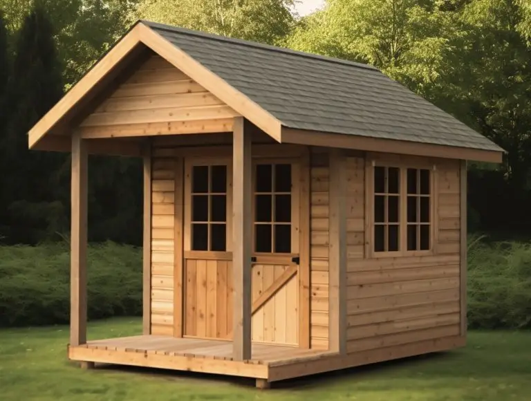 install outdoor shed
