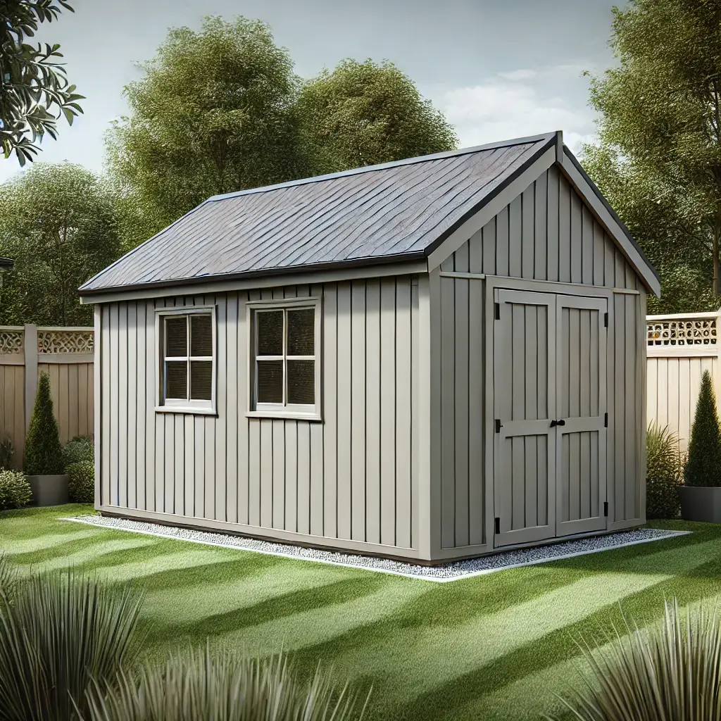 wood yard shed plans